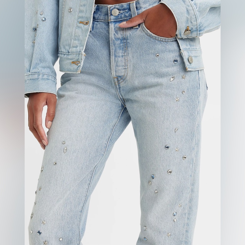 501® ORIGINAL FIT STUDDED WOMEN'S JEANS